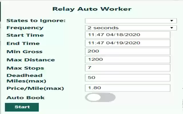 Relay Auto Worker from Chrome web store to be run with OffiDocs Chromium online Relay Auto Worker from Chrome web store to be run with OffiDocs Chromium online
