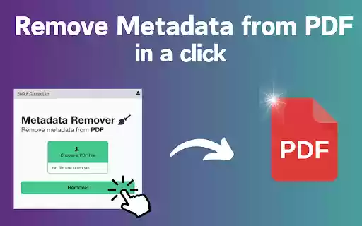 Remove Metadata from PDF from Chrome web store to be run with OffiDocs Chromium online Remove Metadata from PDF from Chrome web store to be run with OffiDocs Chromium online