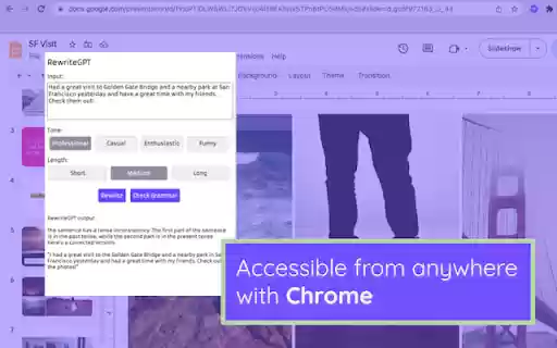 re:write Your writing companion from Chrome web store to be run with OffiDocs Chromium online re:write Your writing companion from Chrome web store to be run with OffiDocs Chromium online