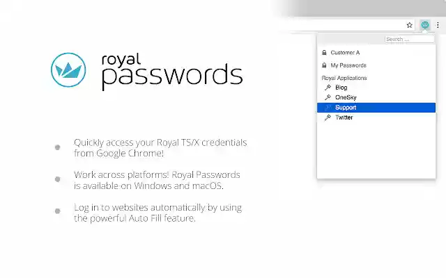 Royal Passwords from Chrome web store to be run with OffiDocs Chromium online Royal Passwords from Chrome web store to be run with OffiDocs Chromium online