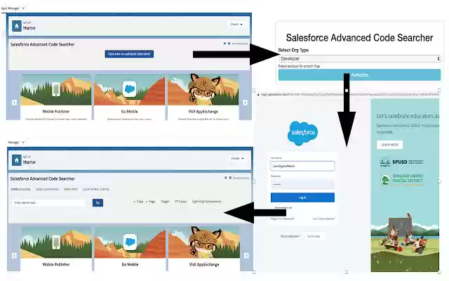 Salesforce advanced Code searcher from Chrome web store to be run with OffiDocs Chromium online Salesforce advanced Code searcher from Chrome web store to be run with OffiDocs Chromium online