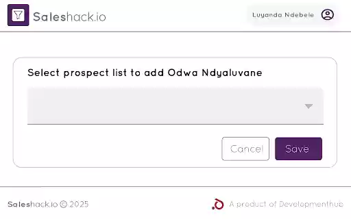 Saleshack.io Extension from Chrome web store to be run with OffiDocs Chromium online Saleshack.io Extension from Chrome web store to be run with OffiDocs Chromium online
