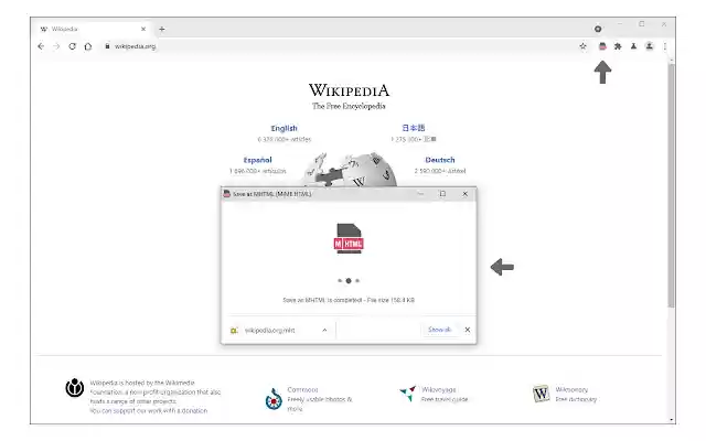 Save as MHTML (MIME HTML) from Chrome web store to be run with OffiDocs Chromium online Save as MHTML (MIME HTML) from Chrome web store to be run with OffiDocs Chromium online