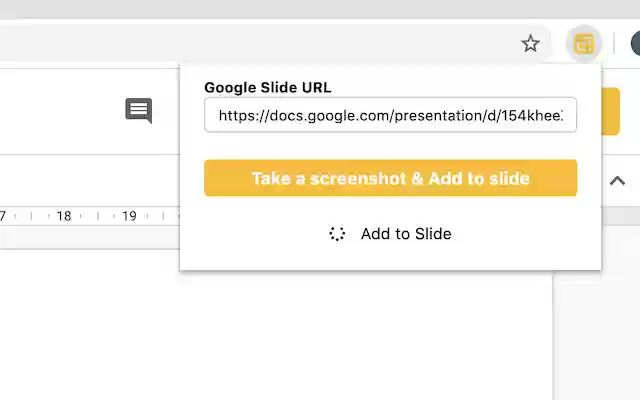 Screenshot to Google Slides from Chrome web store to be run with OffiDocs Chromium online Screenshot to Google Slides from Chrome web store to be run with OffiDocs Chromium online