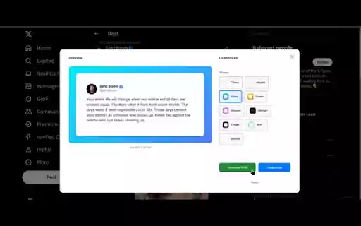 ShareTweet from Chrome web store to be run with OffiDocs Chromium online ShareTweet from Chrome web store to be run with OffiDocs Chromium online