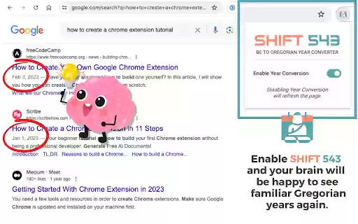 SHIFT 543: BE to Gregorian Year Converter from Chrome web store to be run with OffiDocs Chromium online SHIFT 543: BE to Gregorian Year Converter from Chrome web store to be run with OffiDocs Chromium online