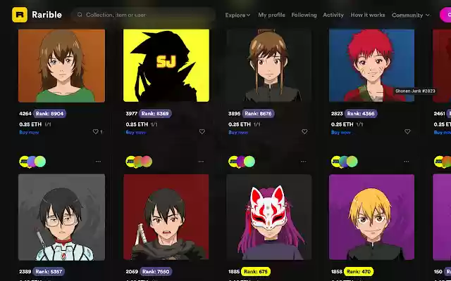 Shonen Junk Rarity Tool from Chrome web store to be run with OffiDocs Chromium online Shonen Junk Rarity Tool from Chrome web store to be run with OffiDocs Chromium online