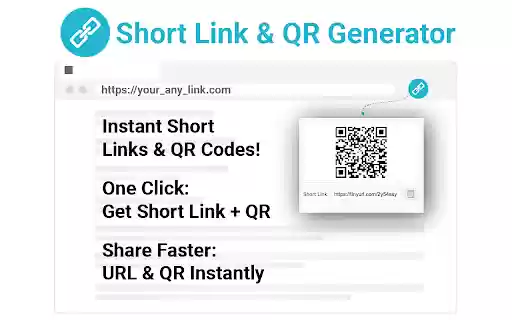 Short Link QR Generator from Chrome web store to be run with OffiDocs Chromium online Short Link QR Generator from Chrome web store to be run with OffiDocs Chromium online