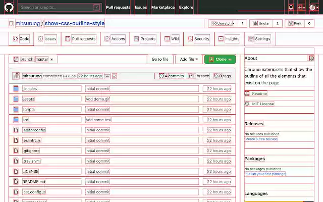 Show CSS Outline Style from Chrome web store to be run with OffiDocs Chromium online Show CSS Outline Style from Chrome web store to be run with OffiDocs Chromium online