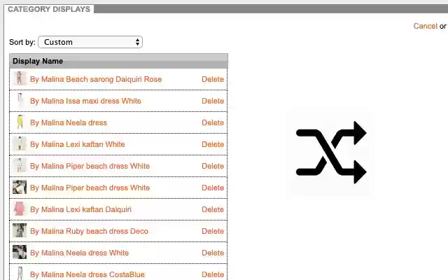 Shuffle Centra Category from Chrome web store to be run with OffiDocs Chromium online Shuffle Centra Category from Chrome web store to be run with OffiDocs Chromium online