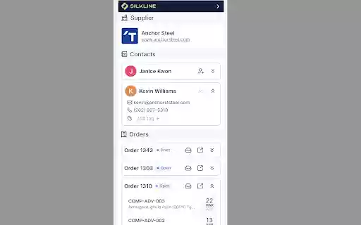 Silkline from Chrome web store to be run with OffiDocs Chromium online Silkline from Chrome web store to be run with OffiDocs Chromium online