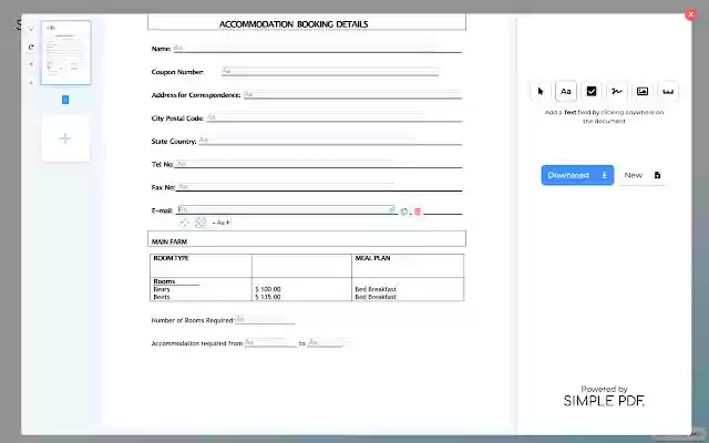 SimplePDF Edit and Fill PDF from Chrome web store to be run with OffiDocs Chromium online SimplePDF Edit and Fill PDF from Chrome web store to be run with OffiDocs Chromium online