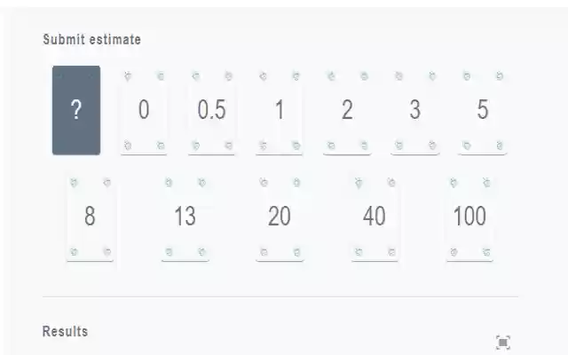 Simple Scrum Poker from Chrome web store to be run with OffiDocs Chromium online Simple Scrum Poker from Chrome web store to be run with OffiDocs Chromium online