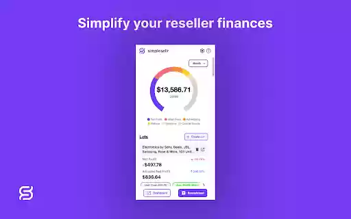 SimpleSellr Automatic eBay Spreadsheet from Chrome web store to be run with OffiDocs Chromium online SimpleSellr Automatic eBay Spreadsheet from Chrome web store to be run with OffiDocs Chromium online