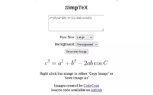 SimpTeX from Chrome web store to be run with OffiDocs Chromium online SimpTeX from Chrome web store to be run with OffiDocs Chromium online