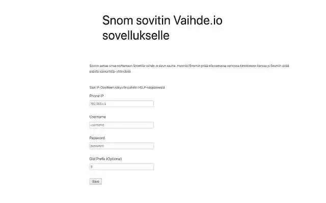 Snom CTI from Chrome web store to be run with OffiDocs Chromium online Snom CTI from Chrome web store to be run with OffiDocs Chromium online