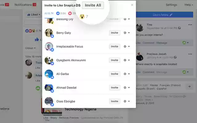 Soci Boom Inviter from Chrome web store to be run with OffiDocs Chromium online Soci Boom Inviter from Chrome web store to be run with OffiDocs Chromium online