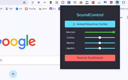 Sound Control from Chrome web store to be run with OffiDocs Chromium online Sound Control from Chrome web store to be run with OffiDocs Chromium online