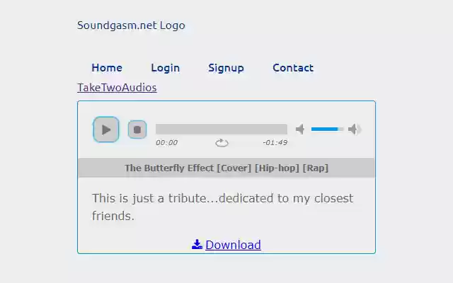 Soundgasm download button from Chrome web store to be run with OffiDocs Chromium online Soundgasm download button from Chrome web store to be run with OffiDocs Chromium online