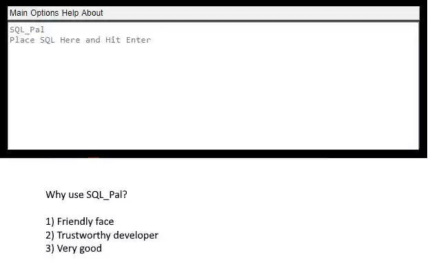 SQL_Pal from Chrome web store to be run with OffiDocs Chromium online SQL_Pal from Chrome web store to be run with OffiDocs Chromium online
