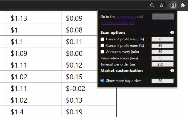 Steam Order Scanner from Chrome web store to be run with OffiDocs Chromium online Steam Order Scanner from Chrome web store to be run with OffiDocs Chromium online