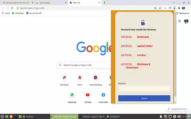 Strong Password maker from Chrome web store to be run with OffiDocs Chromium online Strong Password maker from Chrome web store to be run with OffiDocs Chromium online