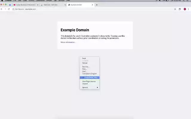 TabCloser from Chrome web store to be run with OffiDocs Chromium online TabCloser from Chrome web store to be run with OffiDocs Chromium online