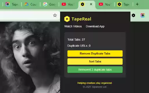 Tab Manager for Creators from Chrome web store to be run with OffiDocs Chromium online Tab Manager for Creators from Chrome web store to be run with OffiDocs Chromium online