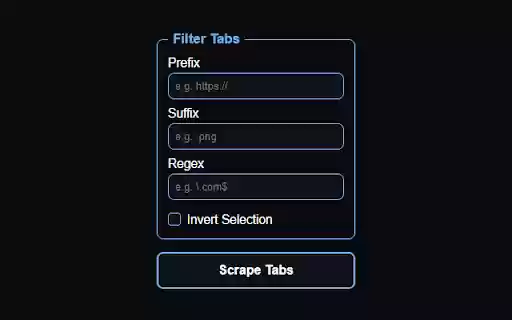 Tab Scraper from Chrome web store to be run with OffiDocs Chromium online Tab Scraper from Chrome web store to be run with OffiDocs Chromium online