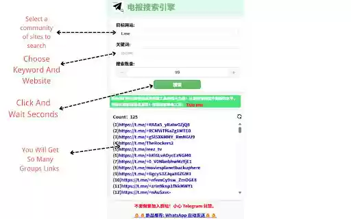 Telegram Group and Channel Search Tool from Chrome web store to be run with OffiDocs Chromium online Telegram Group and Channel Search Tool from Chrome web store to be run with OffiDocs Chromium online