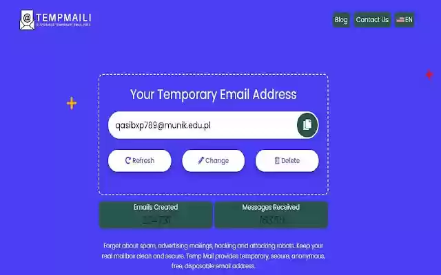 Temp Mail Edu Email from Chrome web store to be run with OffiDocs Chromium online Temp Mail Edu Email from Chrome web store to be run with OffiDocs Chromium online