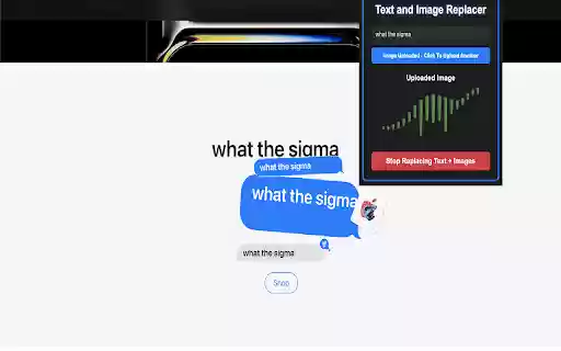 Text and Image Replacer Extension from Chrome web store to be run with OffiDocs Chromium online Text and Image Replacer Extension from Chrome web store to be run with OffiDocs Chromium online