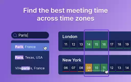Time Zone Meeting Planner from Chrome web store to be run with OffiDocs Chromium online Time Zone Meeting Planner from Chrome web store to be run with OffiDocs Chromium online
