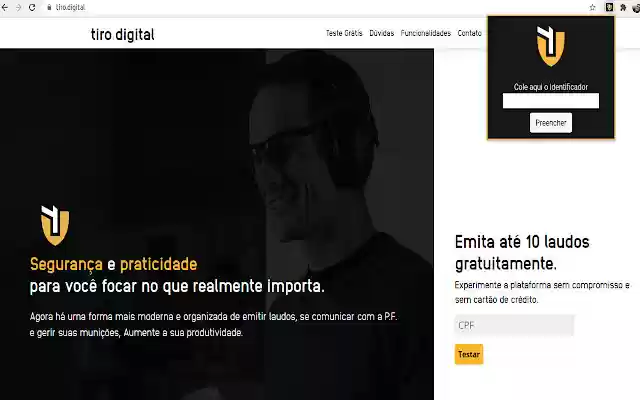 Tiro Digital Sicovem from Chrome web store to be run with OffiDocs Chromium online Tiro Digital Sicovem from Chrome web store to be run with OffiDocs Chromium online