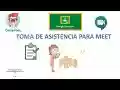 Toma de asistencia para meet from Chrome web store to be run with OffiDocs Chromium online Toma de asistencia para meet from Chrome web store to be run with OffiDocs Chromium online
