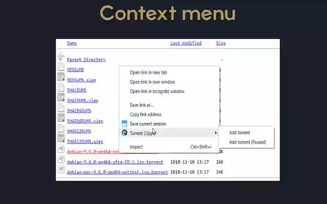 Torrent Clipper from Chrome web store to be run with OffiDocs Chromium online Torrent Clipper from Chrome web store to be run with OffiDocs Chromium online