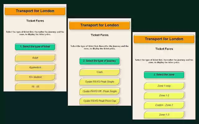 Transport for London 2014 Ticket Fares from Chrome web store to be run with OffiDocs Chromium online Transport for London 2014 Ticket Fares from Chrome web store to be run with OffiDocs Chromium online