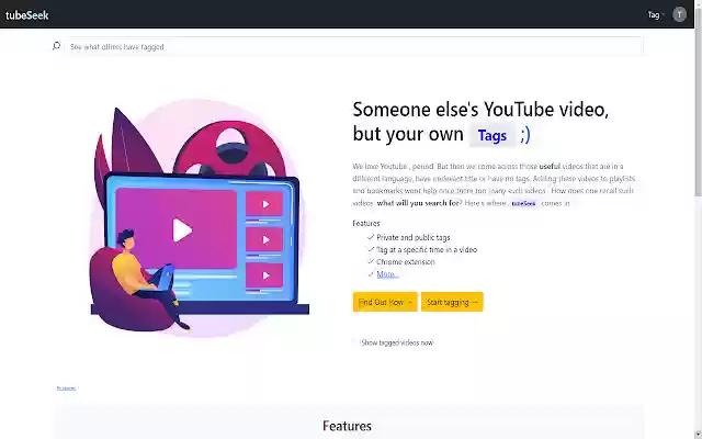 tubeSeek :Personal YouTube tags, any language from Chrome web store to be run with OffiDocs Chromium online tubeSeek :Personal YouTube tags, any language from Chrome web store to be run with OffiDocs Chromium online