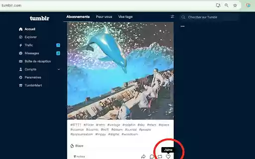 Tumblr Img Saver from Chrome web store to be run with OffiDocs Chromium online Tumblr Img Saver from Chrome web store to be run with OffiDocs Chromium online