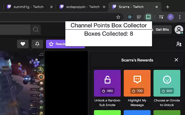 Twitch Channel Points Gift Box Plugin from Chrome web store to be run with OffiDocs Chromium online Twitch Channel Points Gift Box Plugin from Chrome web store to be run with OffiDocs Chromium online