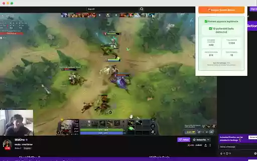 Twitch View Bot Checker from Chrome web store to be run with OffiDocs Chromium online Twitch View Bot Checker from Chrome web store to be run with OffiDocs Chromium online