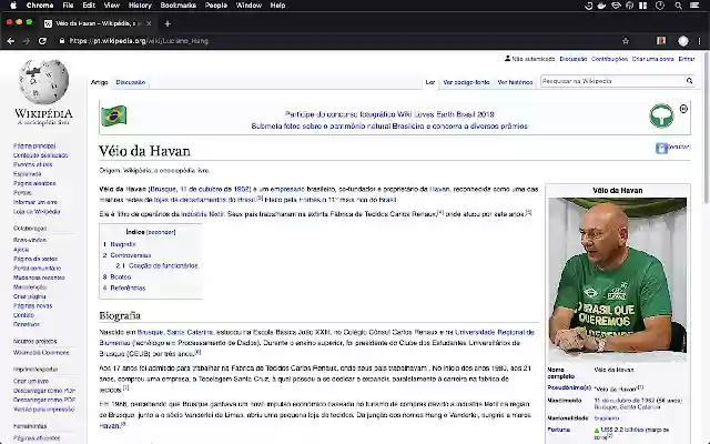 Véio da Havan from Chrome web store to be run with OffiDocs Chromium online Véio da Havan from Chrome web store to be run with OffiDocs Chromium online