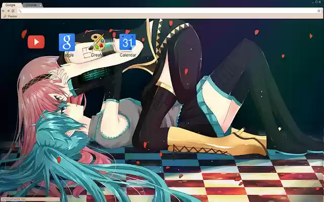 vocaloid Hatsune Miku and Luka 1366x768 from Chrome web store to be run with OffiDocs Chromium online vocaloid Hatsune Miku and Luka 1366x768 from Chrome web store to be run with OffiDocs Chromium online