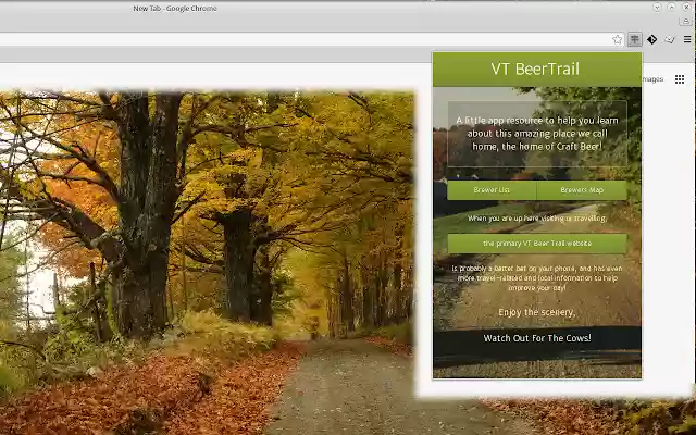 VT Beer Trail from Chrome web store to be run with OffiDocs Chromium online VT Beer Trail from Chrome web store to be run with OffiDocs Chromium online