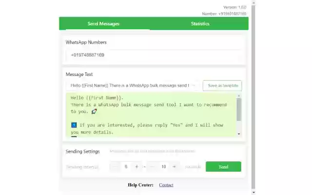 WAPP Sender 2 from Chrome web store to be run with OffiDocs Chromium online WAPP Sender 2 from Chrome web store to be run with OffiDocs Chromium online