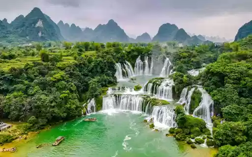 Waterfall in the Heart of a Green Forest from Chrome web store to be run with OffiDocs Chromium online Waterfall in the Heart of a Green Forest from Chrome web store to be run with OffiDocs Chromium online