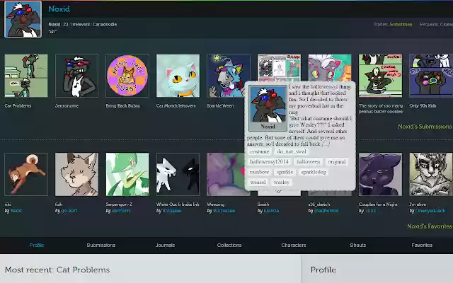 Weasyl Enhancer from Chrome web store to be run with OffiDocs Chromium online Weasyl Enhancer from Chrome web store to be run with OffiDocs Chromium online