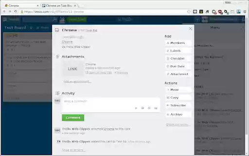 Web Clipper for Trello from Chrome web store to be run with OffiDocs Chromium online Web Clipper for Trello from Chrome web store to be run with OffiDocs Chromium online