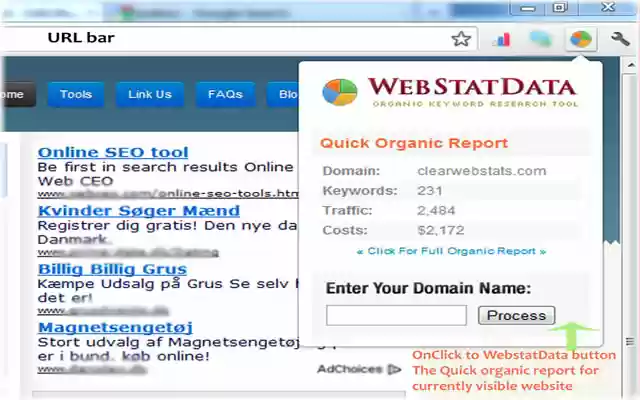 WebStatData Organic Report from Chrome web store to be run with OffiDocs Chromium online WebStatData Organic Report from Chrome web store to be run with OffiDocs Chromium online