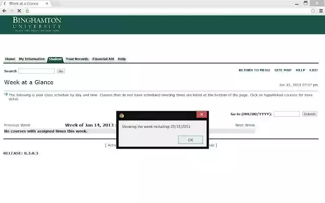 Week at a Glance Date for SUNY Binghamton from Chrome web store to be run with OffiDocs Chromium online Week at a Glance Date for SUNY Binghamton from Chrome web store to be run with OffiDocs Chromium online